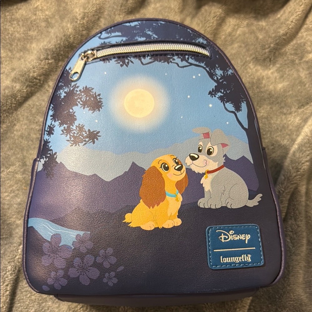 Loungefly Lady and the tramp NWT Mini Backpack